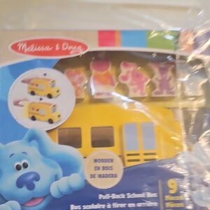 Melissa & Doug Yellow Pull-Back School Bus Brand New Ages 3+